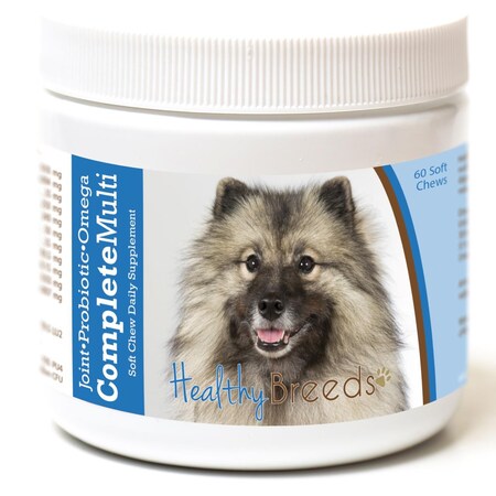 Healthy Breeds Keeshonden All in One Multivitamin Soft Chew, 60PK 192959008290
